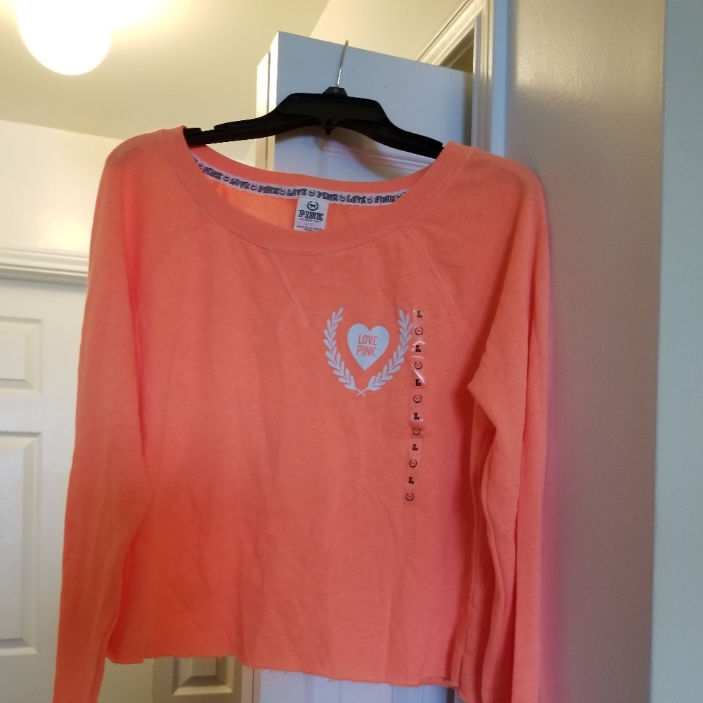 Victoria Secret Pink Crop Sweatshirt